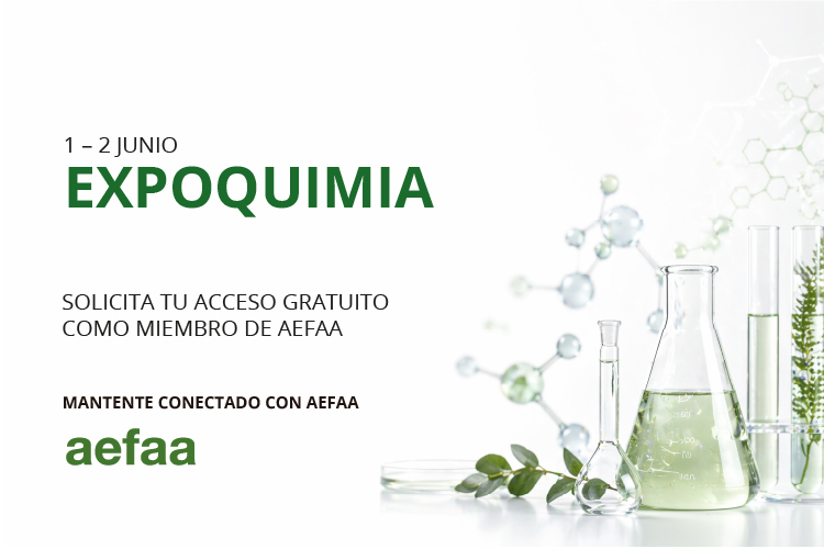 AEFAA colabora con Expoquimia 2026