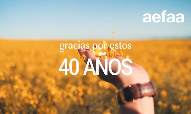 Celebramos nuestro 40º aniversario Celebramos nuestro 40º aniversario